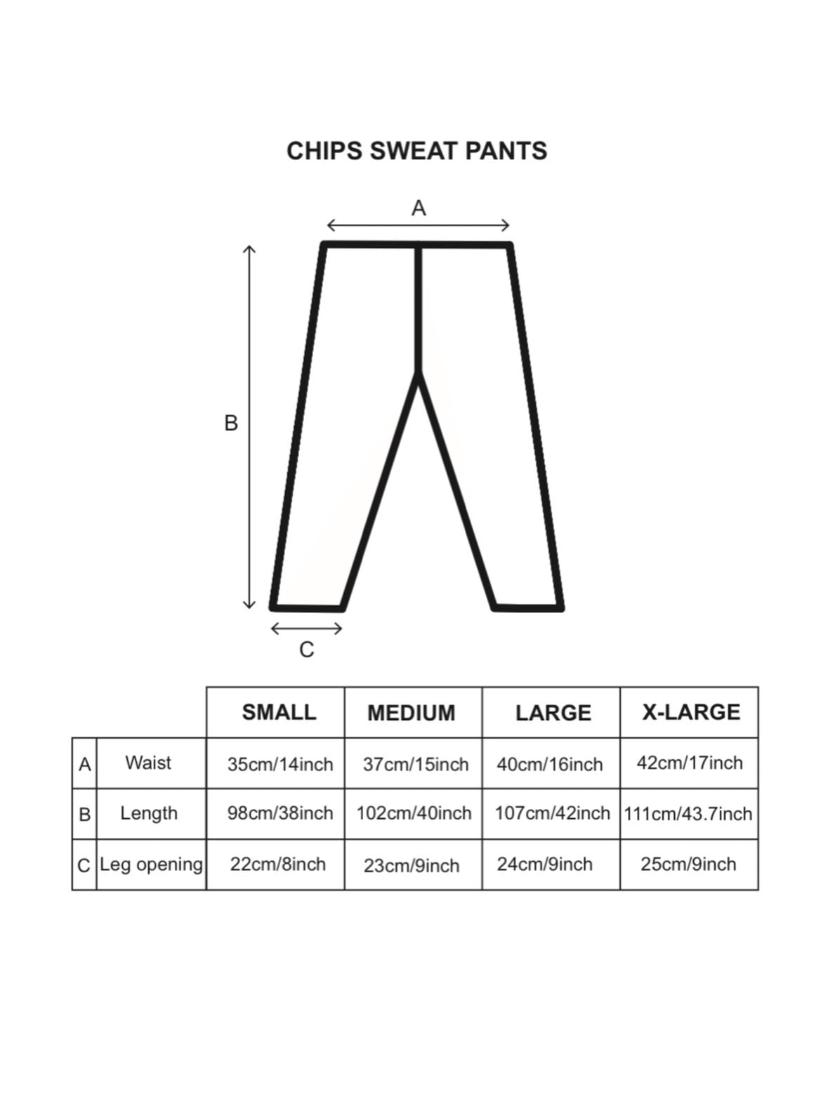 Chips Sweat Pants