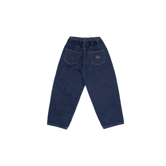 Washed Blue Jeans