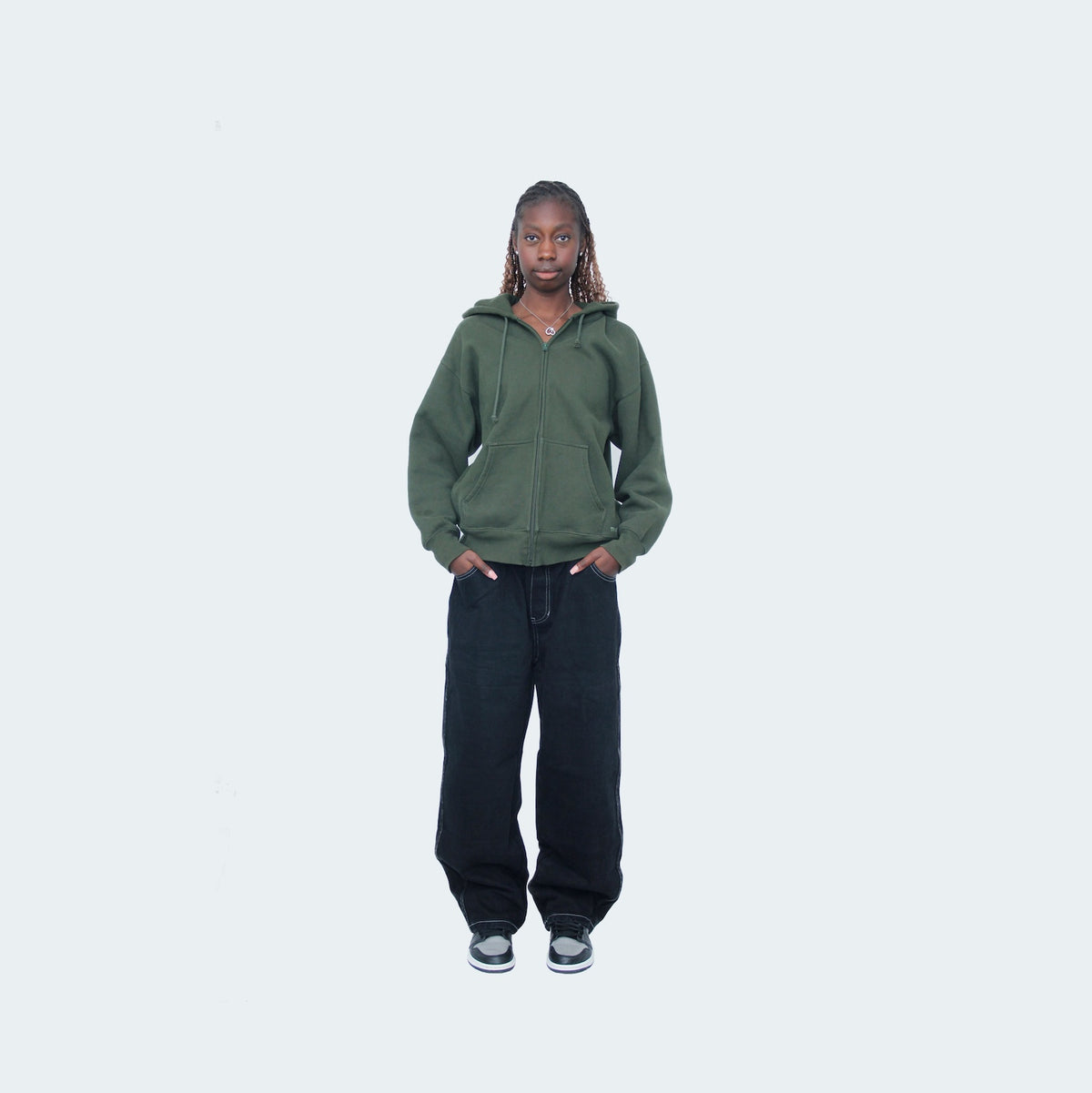 Black baggy jeans 2024