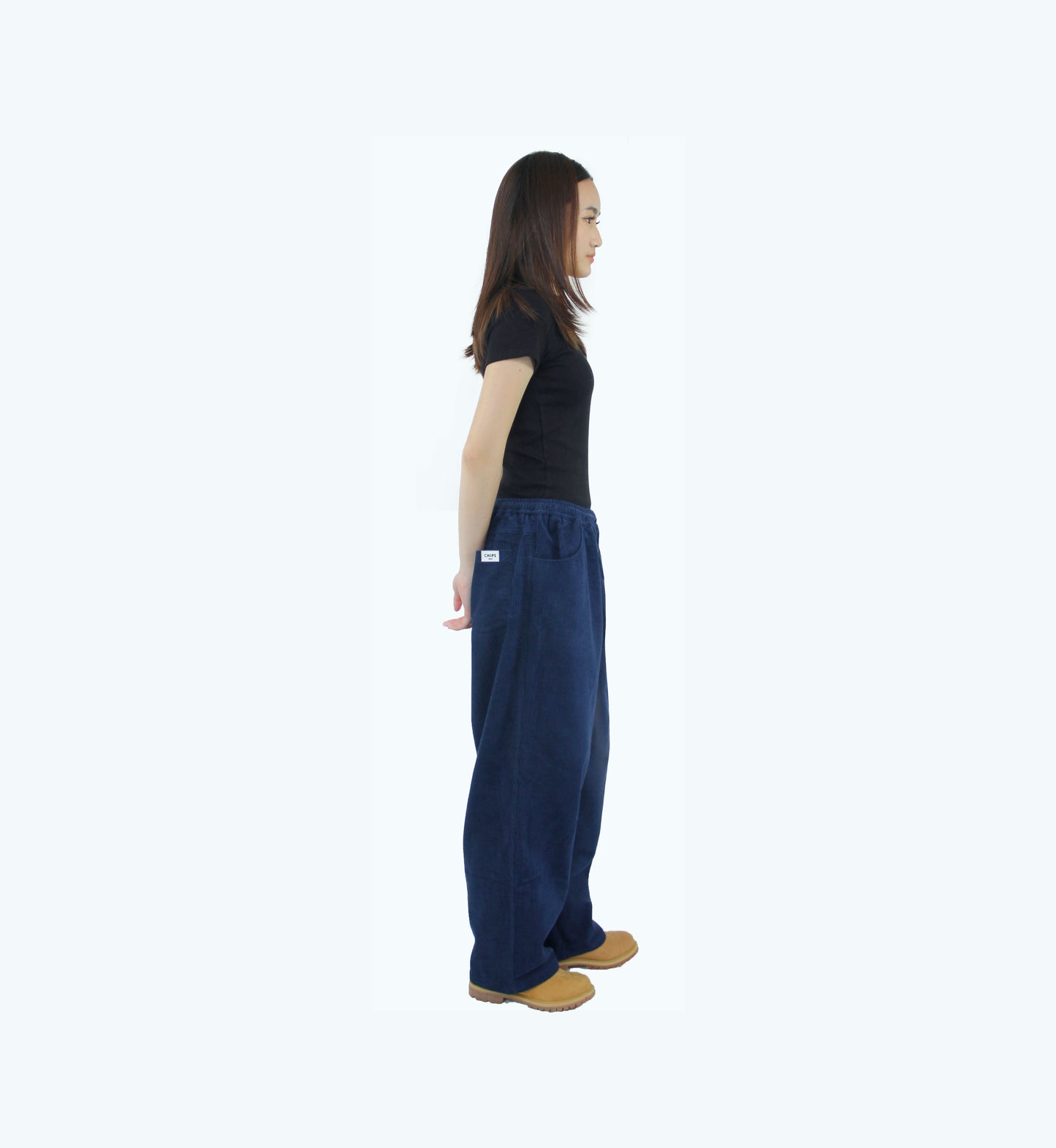 Navy Blue Corduroy Pants