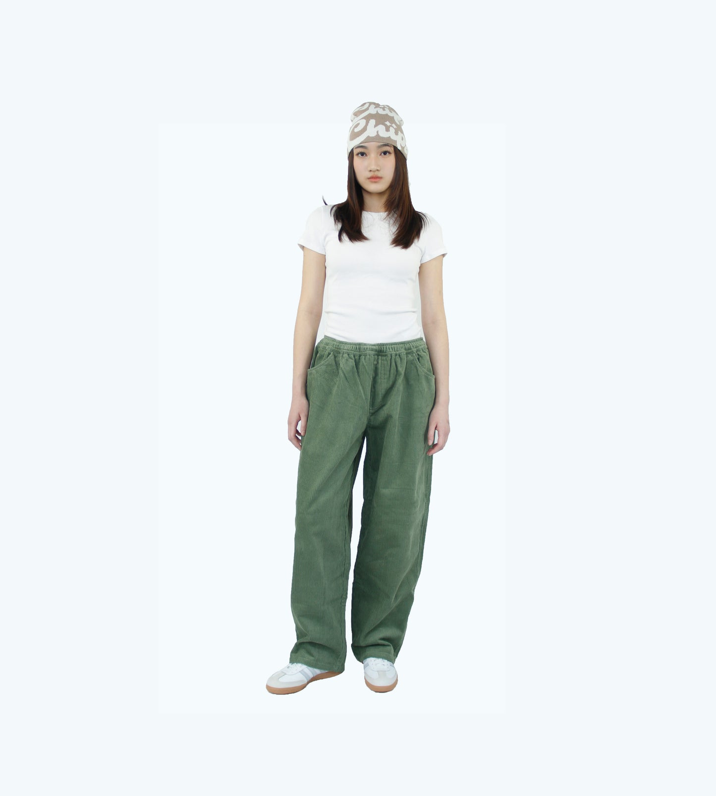 Sage Green Corduroy Pants